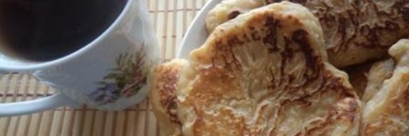 яблочные оладьи