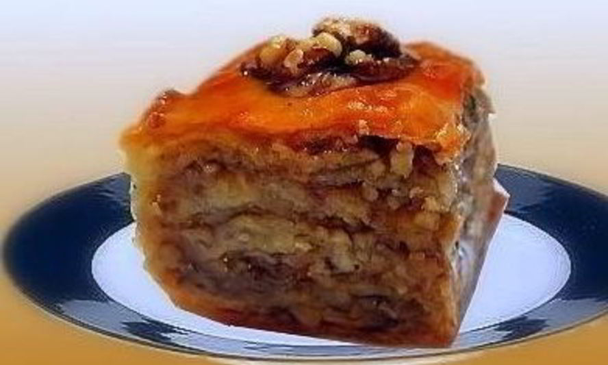 Рецепт пахлавы из слоеного теста вкусняшка