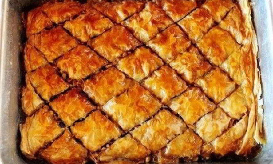 Рецепт пахлавы на слоеном тесте