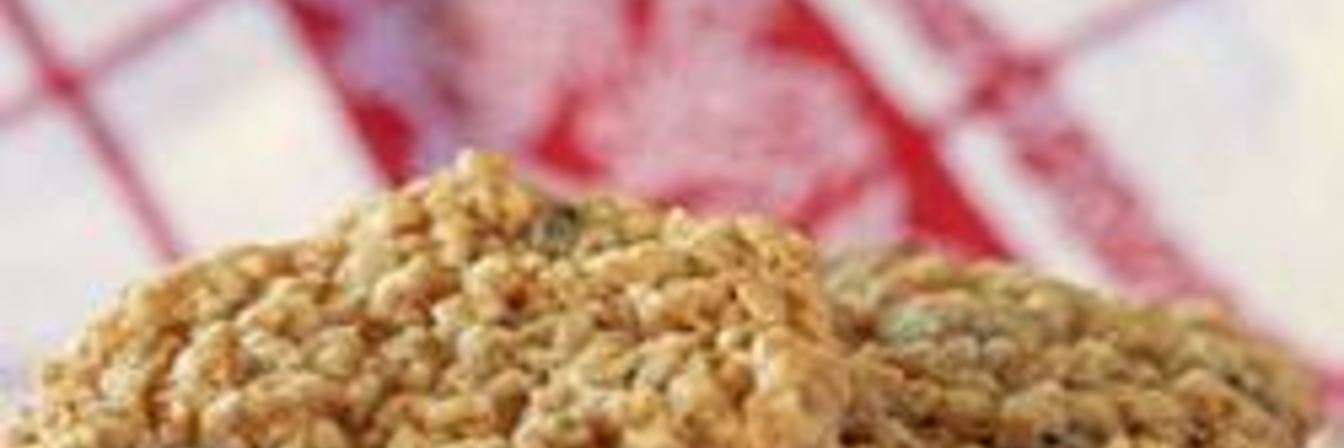 Американское овсяное печенье с изюмом