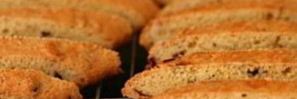 бискотти с миндалем и апельсиновой цедрой