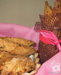 Бискотти с миндалем и сухофруктами