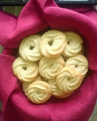 Датское печенье с ванилином
