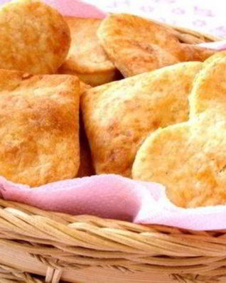 Домашнее сырное печенье