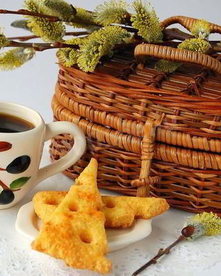 Французское сырное печенье с сыром