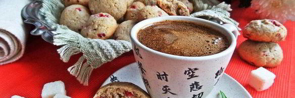 гречневое печенье с брусникой