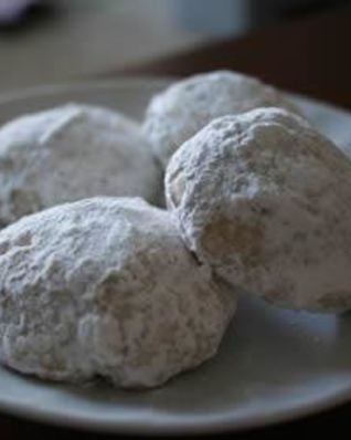 Итальянское миндальное свадебное печенье