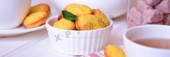 кукурузное печенье с мятным ганашем