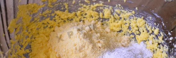 кукурузное печенье с мятным ганашем