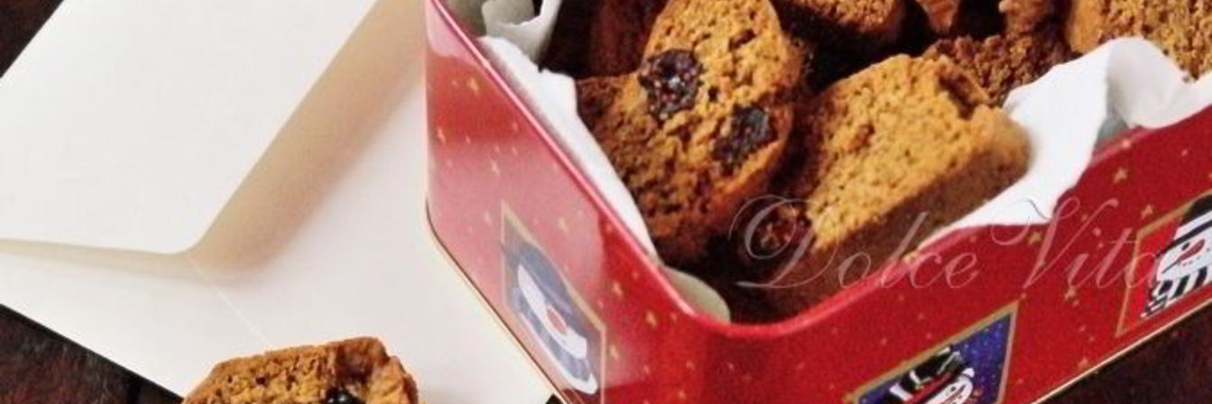 Медовое печенье бискотти с пряностями