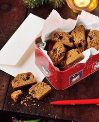 Медовое печенье бискотти с пряностями