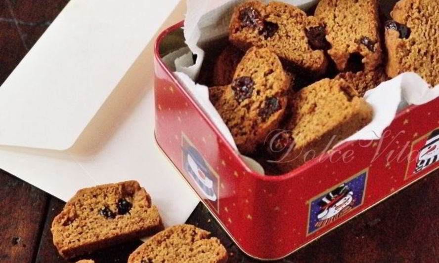 Рецепт медового печенья бискотти с пряностями