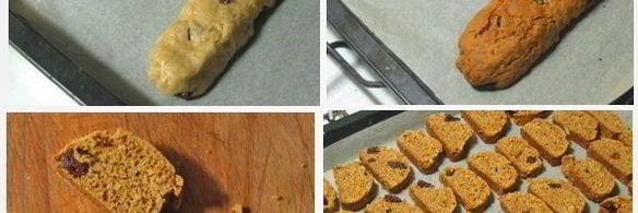 медовое печенье бискотти с пряностями