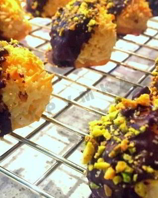 Миндально-кокосовое печенье без муки