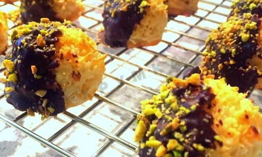 Рецепт миндально-кокосового печенье без муки