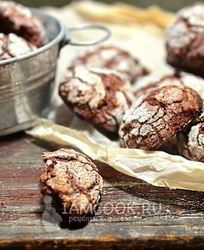 Мраморное печенье