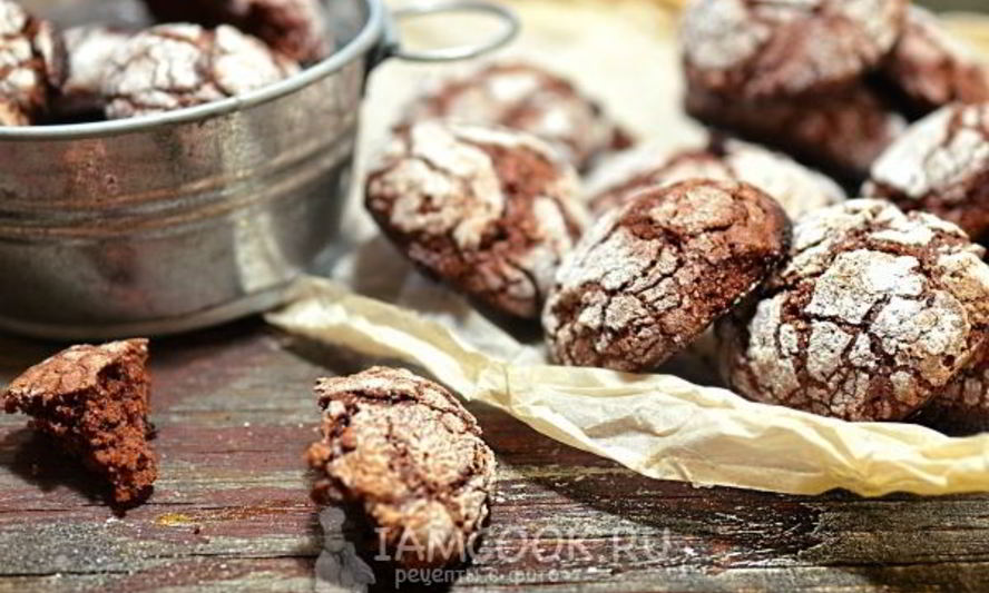 Рецепт мраморного печенья