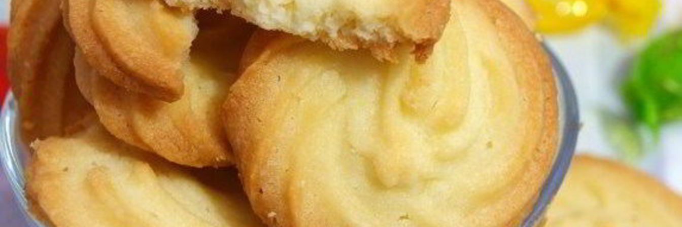 Нежное песочное печенье с крахмалом