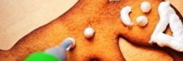 новогоднее имбирное печенье