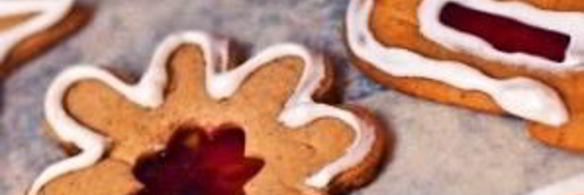 новогоднее имбирное печенье