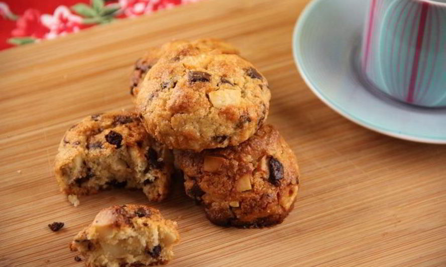 Рецепт орехова-шоколадного печенья с морской солью