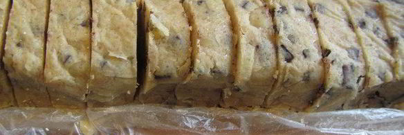 орехово-шоколадное печенье с морской солью