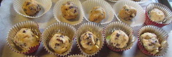 орехово-шоколадное печенье с морской солью