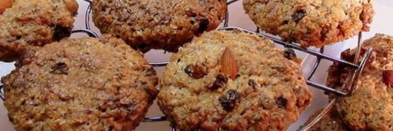 Овсяное печенье без масла