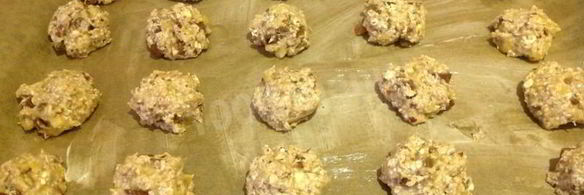 овсяное печенье из бананов