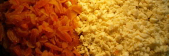 овсяное печенье с курагой и белым шоколадом