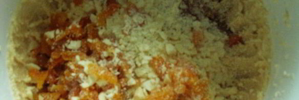 овсяное печенье с курагой и белым шоколадом