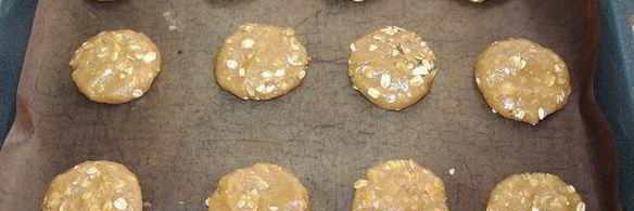 овсяное печенье с цельнозерновой мукой