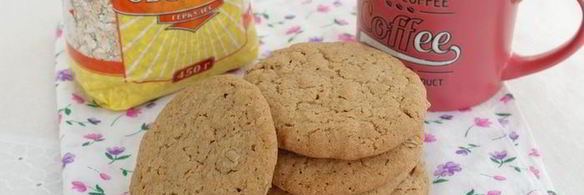 овсяное печенье с цельнозерновой мукой