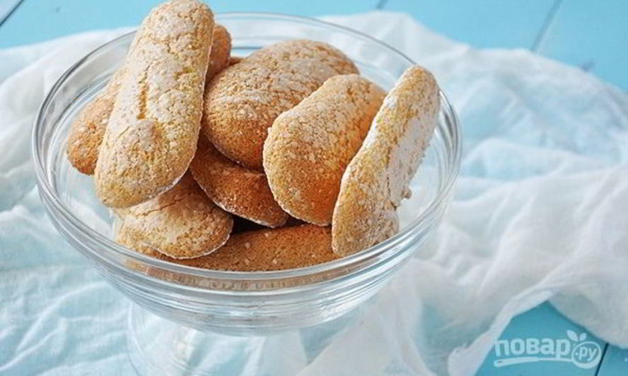 Рецепт печенья для тирамису