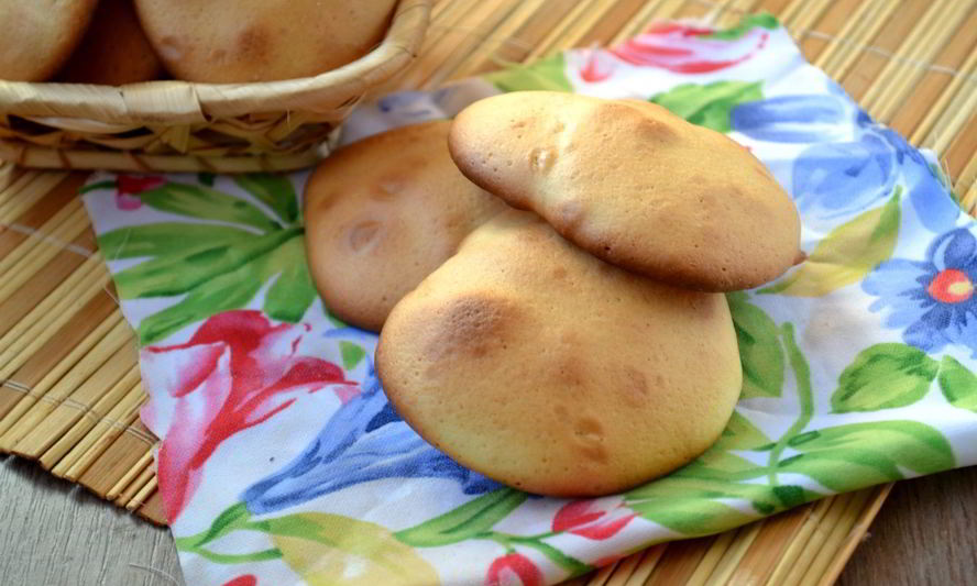 Рецепт печенья из бисквитного теста