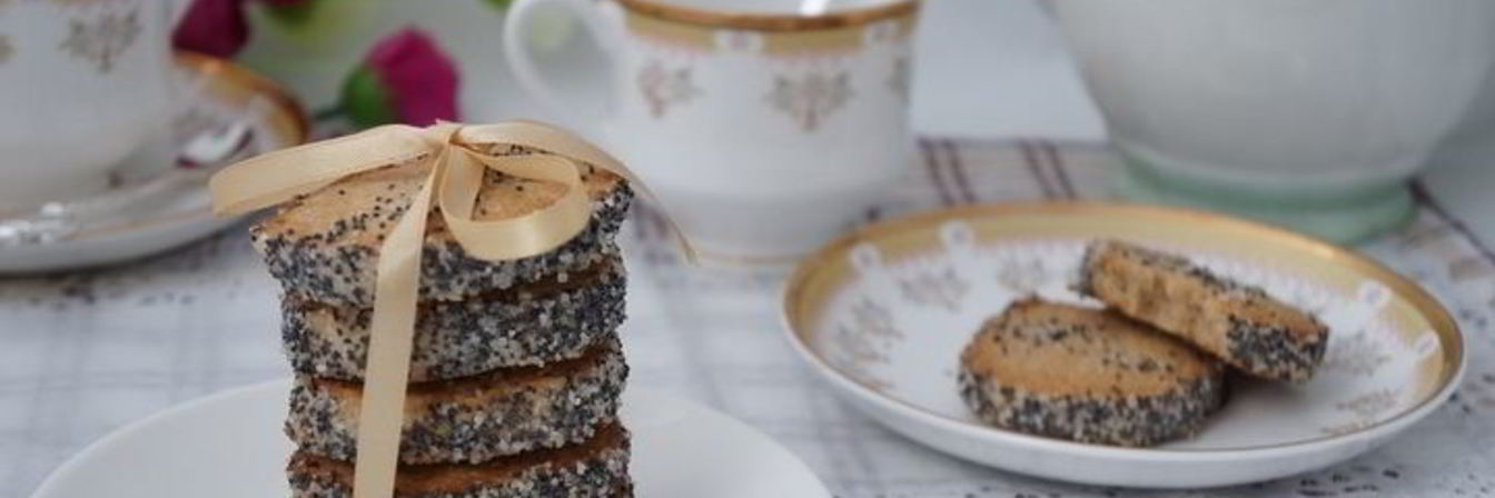 Печенье из гречневой муки с маком