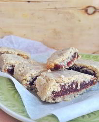 Печенье из кешью и инжира