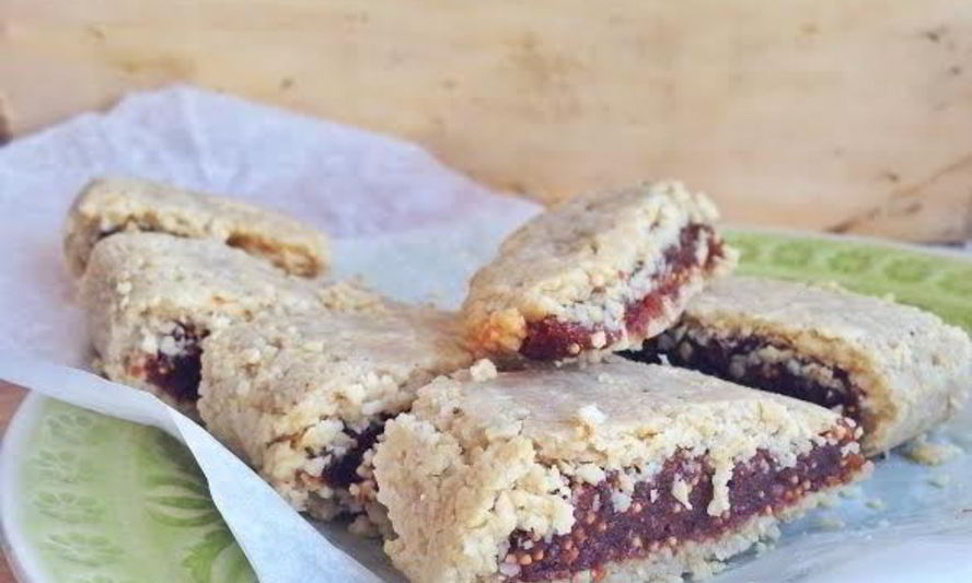 Рецепт печенья из кешью и инжира