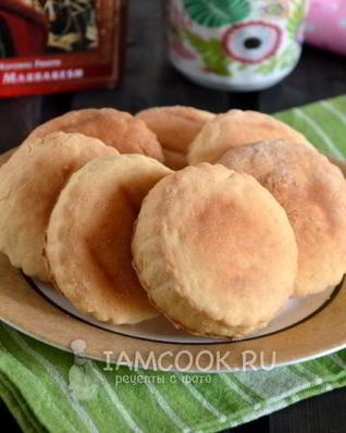 Печенье из творога и сметаны