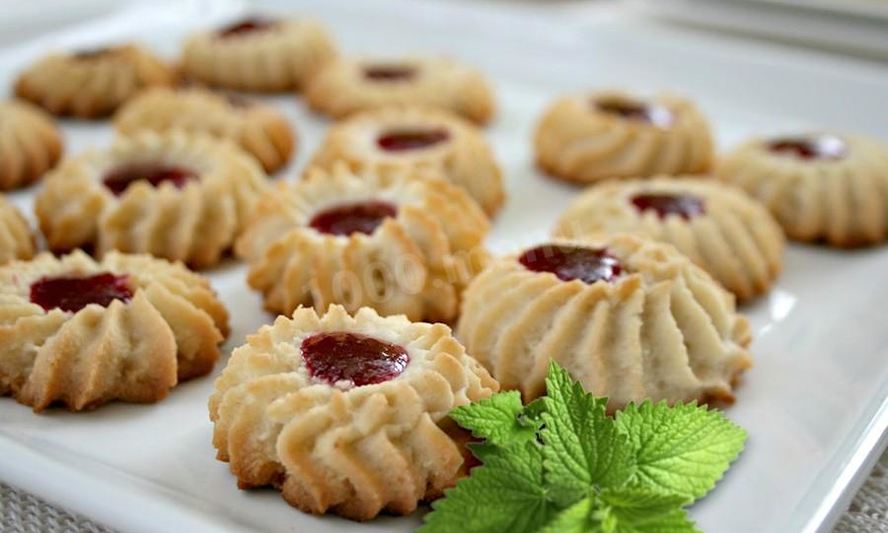 Рецепт печенья курабье на маргарине