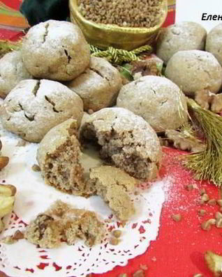 Печенье Орехово-гречневое