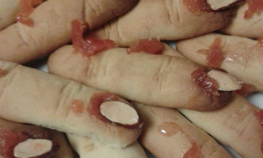 Рецепт печенья пальцы на хэллоуин