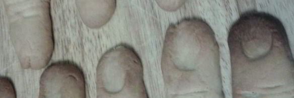 печенье пальцы на хэллоуин