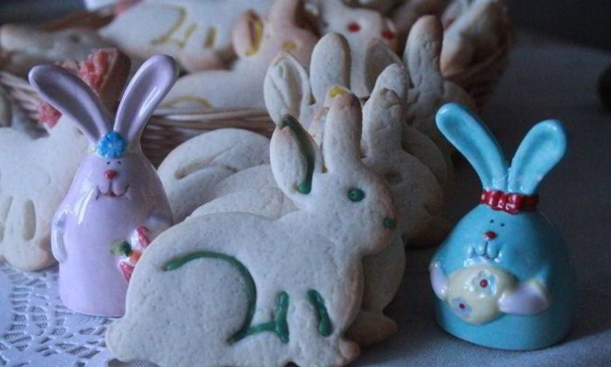 Рецепт печенья пасхальный кролик