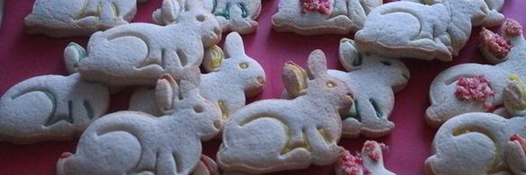 печенье пасхальный кролик