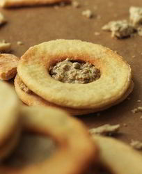 Печенье с халвой