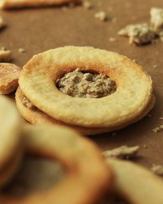 Печенье с халвой