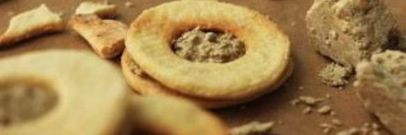 печенье с халвой