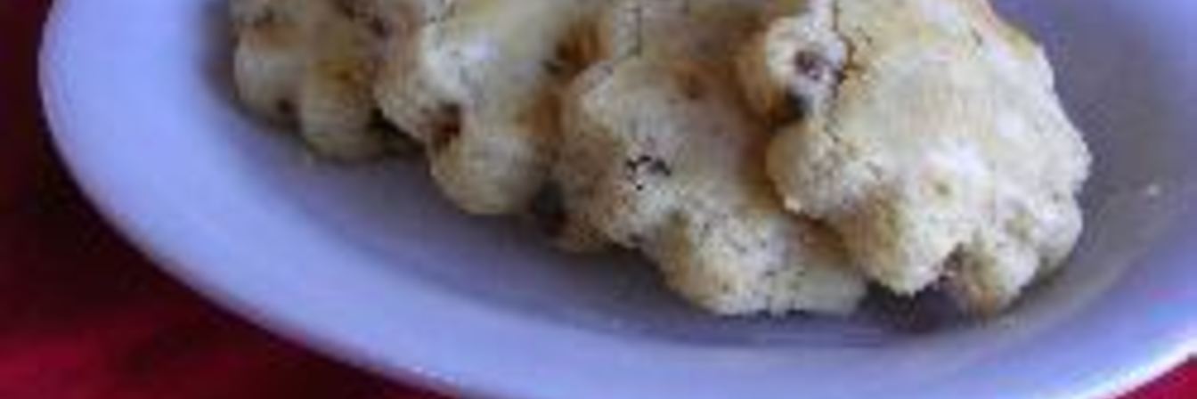 Печенье с миндально-карамельной крошкой