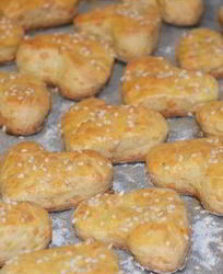 Печенье с плавленым сыром